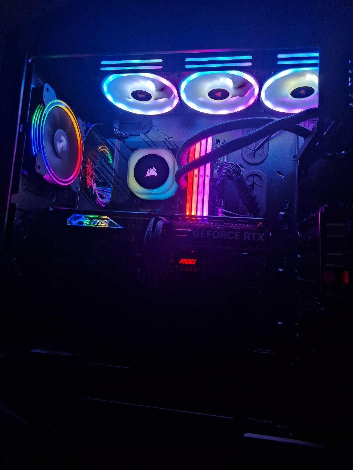 Desktop/PC Gaming I9 13900K RTX 4070 Ram 64GB SSD 4TB Nou