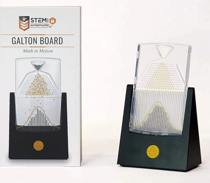 Доска Гальтона- это настольная вероятностная машина