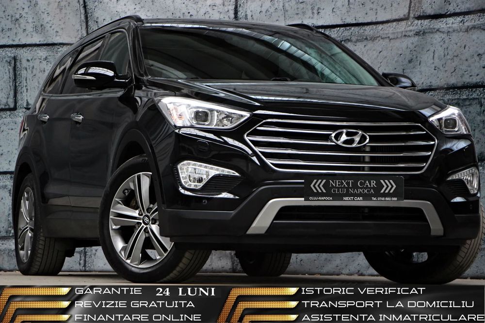 Hyundai Grand Santa Fe GARANTIE 24 LUNI*RATE* 6 Locuri*200Cp*4x4*Automata*Piele*Panorama*Full