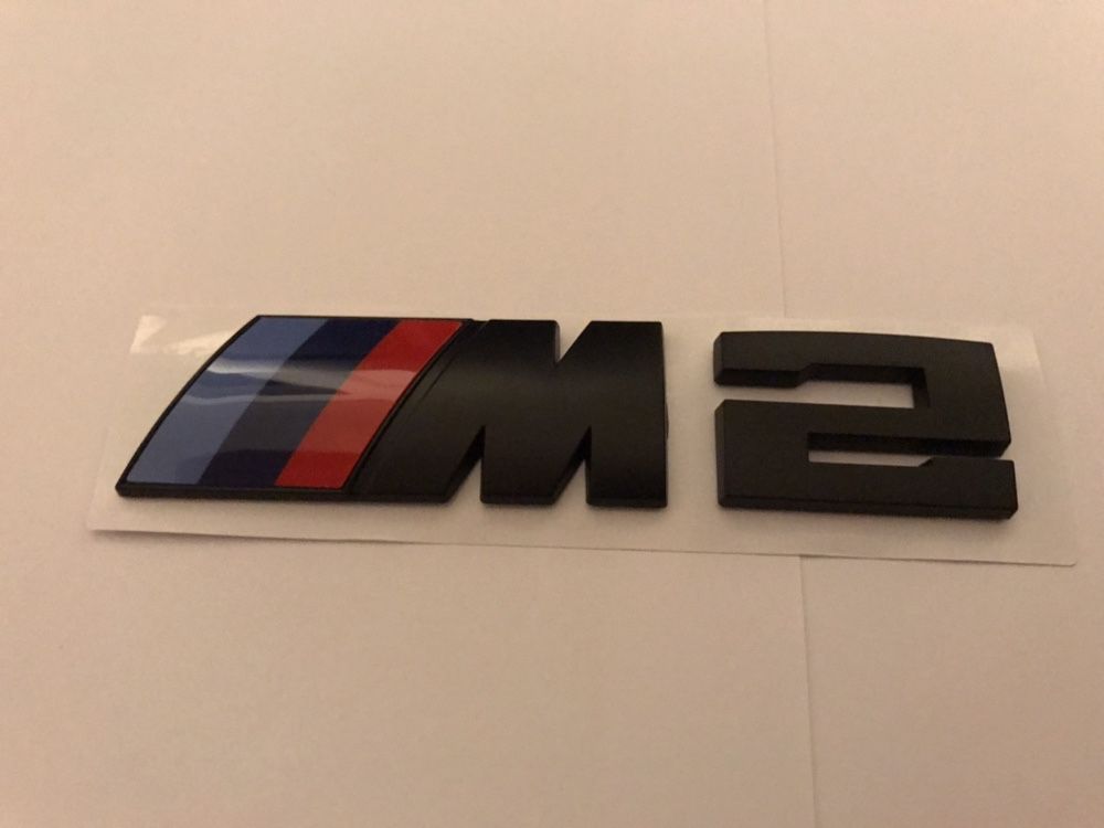 Emblema BMW M2 negru