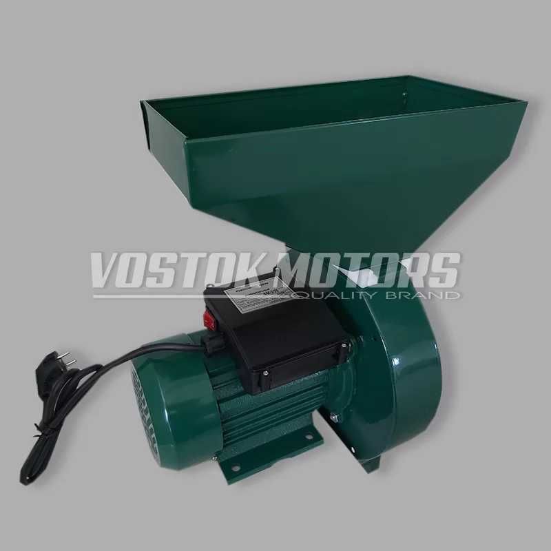 Фуражомелка N1 на българския пазар с марката VOSTOK. Гаранция + 4 сита
