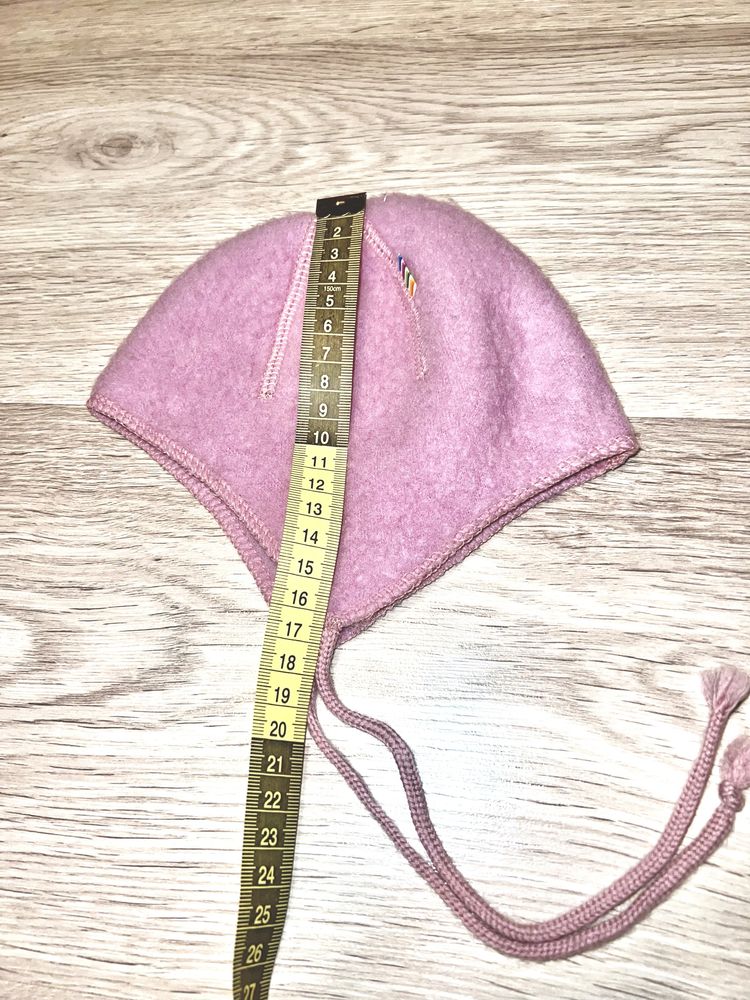 Caciula lana Joha roz 41cm