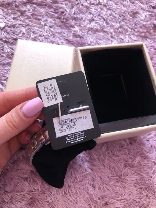 Ceas argintiu Meli Melo