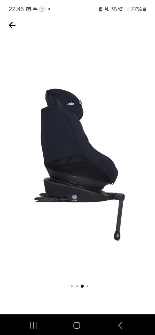 Scaun auto JOIE rotativ, isofix 0-18 kg
Scaun
auto
Rotativ
cu lsofix
S