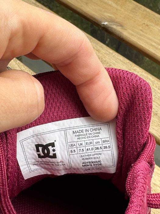 Adidasi DC Men's Hyde 41 deep wine