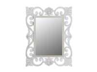 Огледало Firenze, 60х80см, Ретро дизайн, Бял-сив, Промо цена !