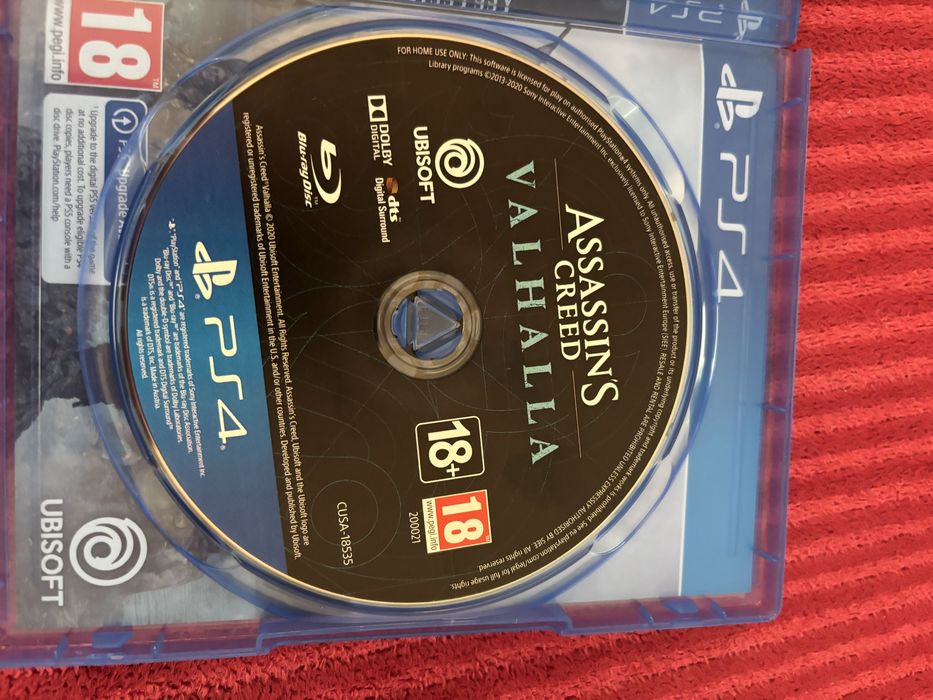 Assasins creed Valhalla ps4/ps5