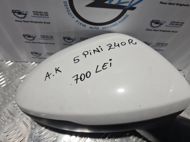 Oglinda dreapta 5 pini Z40R Opel Astra K facelift 2019 2021
