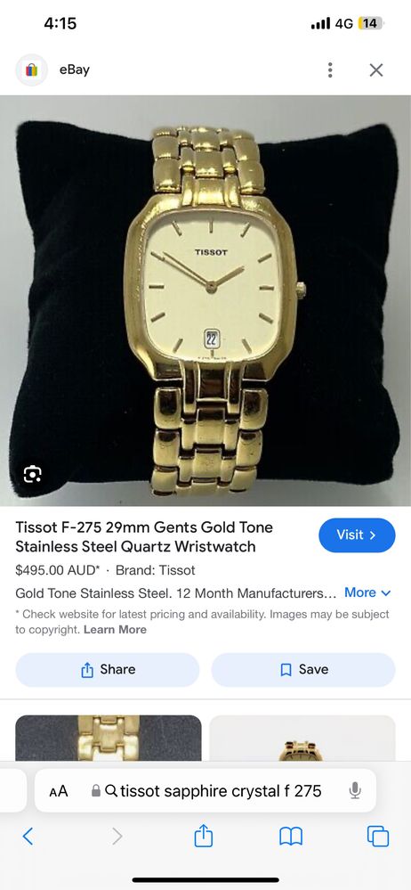Tissot оригинален часовник