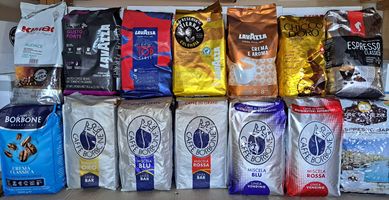 Кафе на зърна Lavazza, Borbone, Kimbo, Julius meinl, Chicco Doro и др.