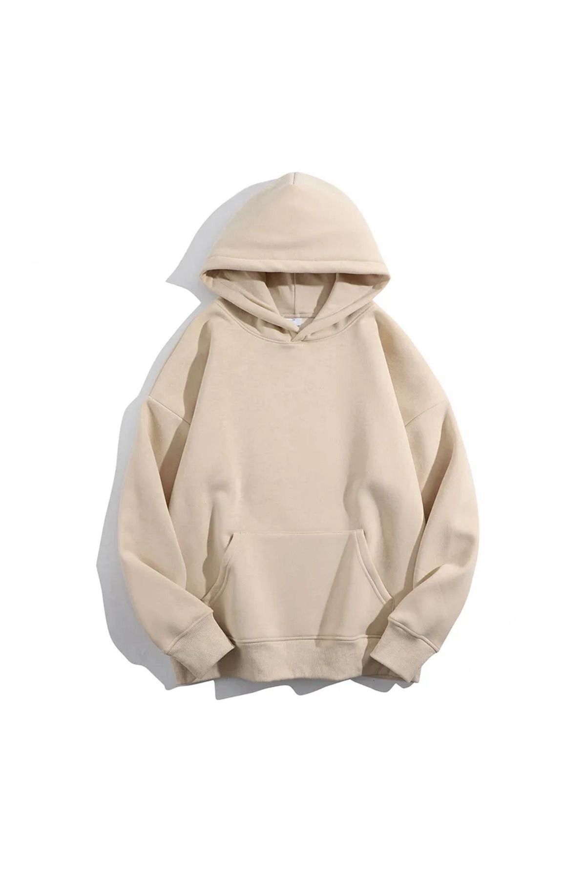 Hanorac H&M marimeaXL unisex alb-bej