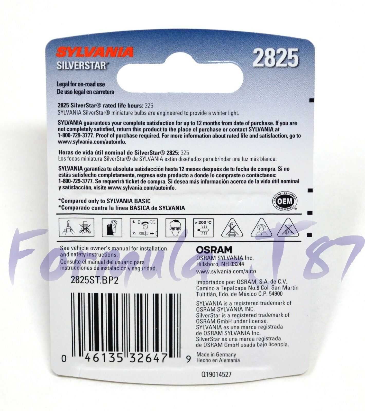 Bec Pozitie Osram T10 W5W 12V Blue long Life 2825