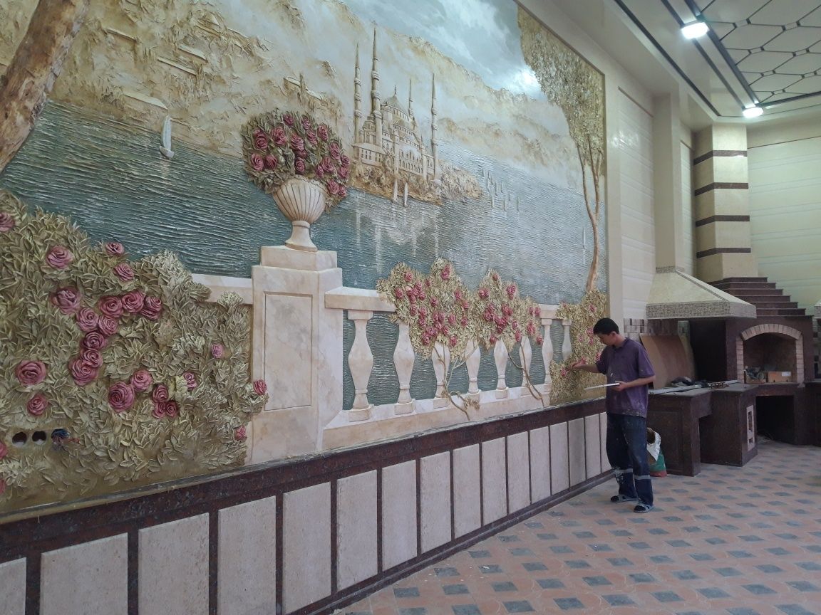 Картина. Барельеф. rassom. Художник. Портрет.