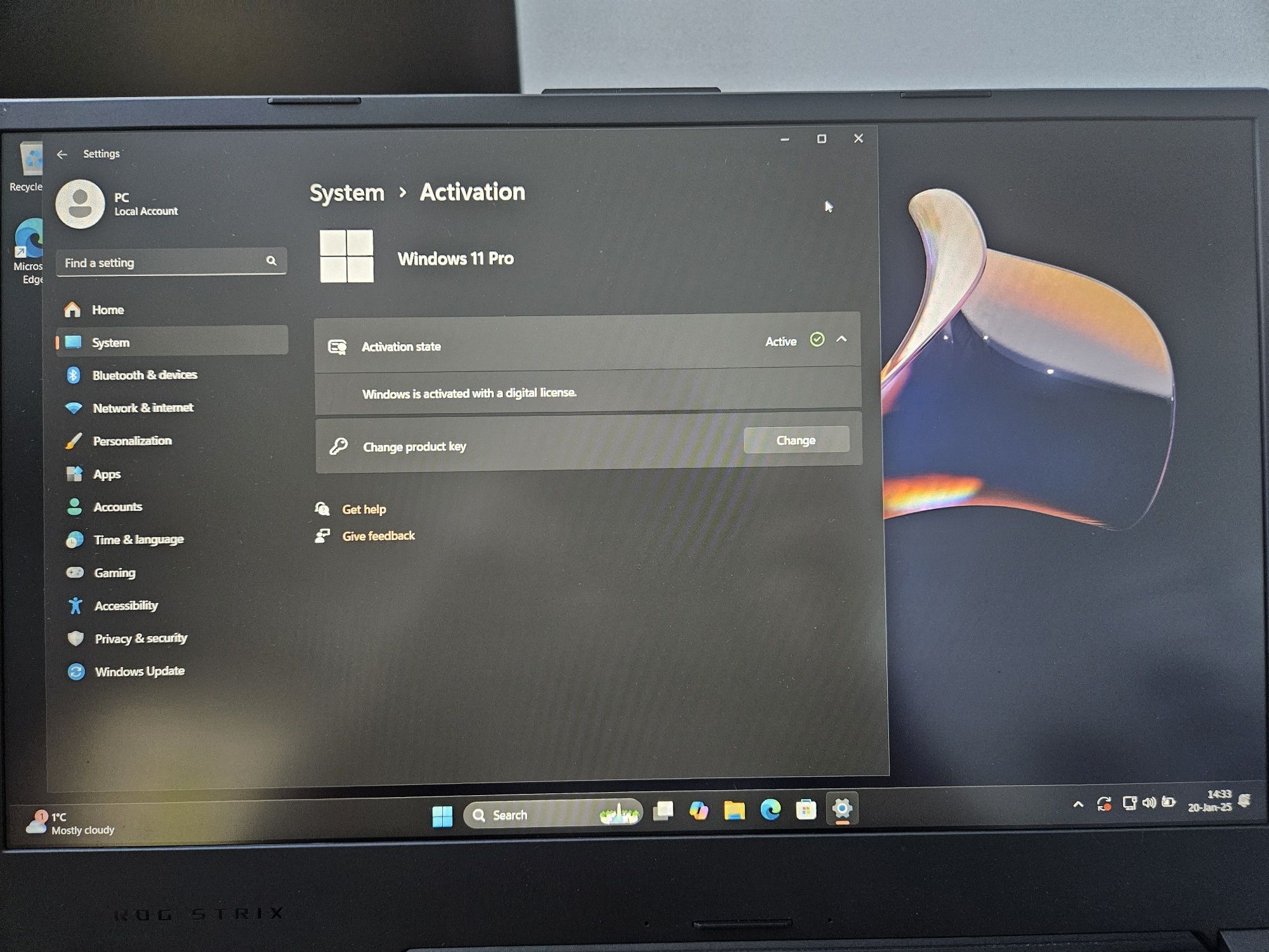 Laptop Gaming ASUS ROG G531GU 15.6 inch