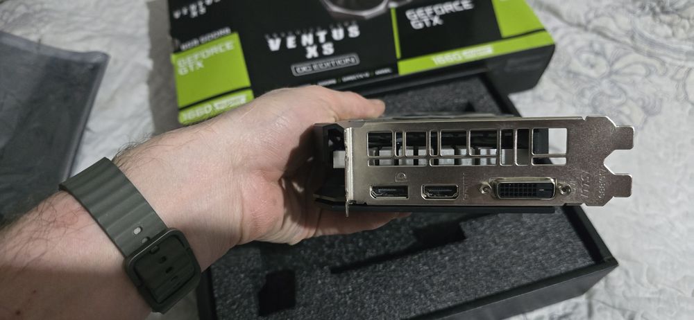 Msi 1660 SUPER ventus xs oc edition 6GB GDDR6 в отличном состоянии