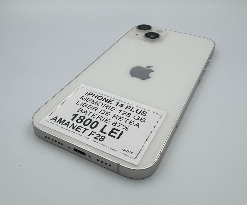 Amanet F28: Iphone 14 Plus 128 gb