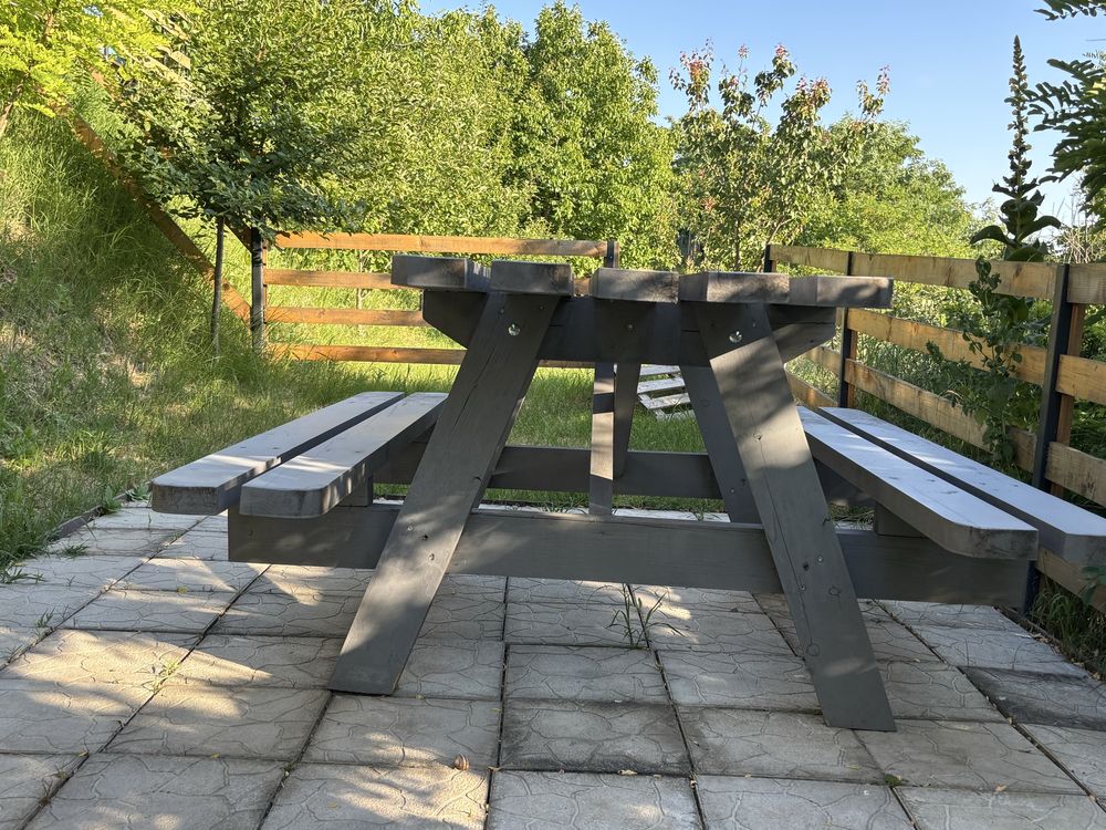 Masa-bancuta gradina