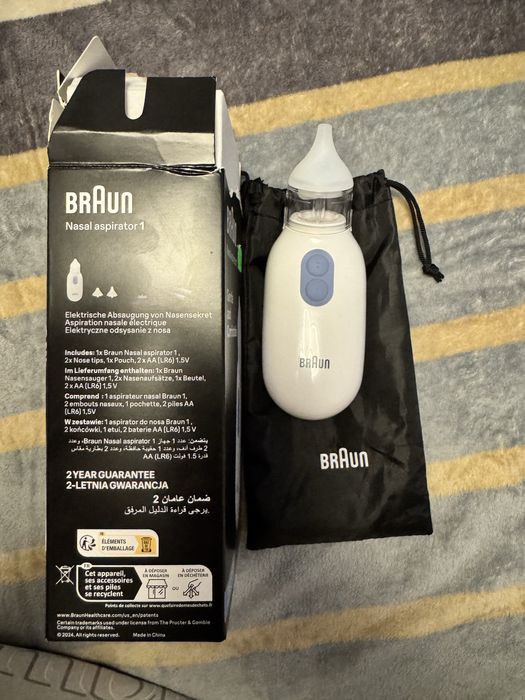 Aspirator nazal Braun ptr bebelusi