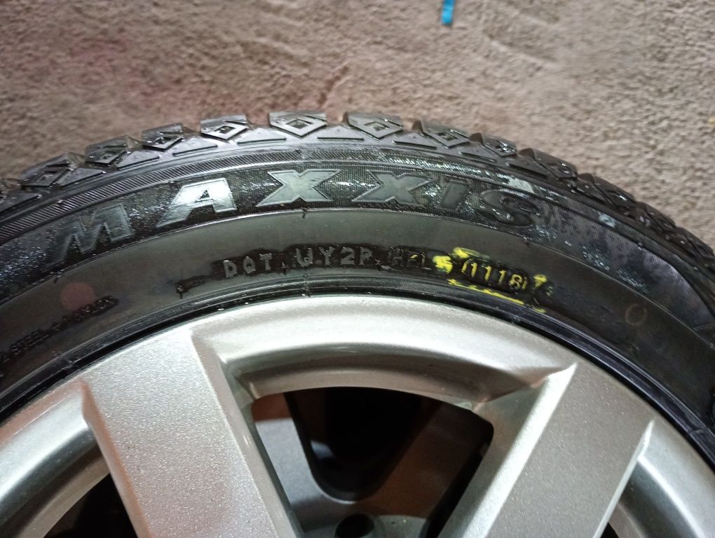 OPEL джанти със все сезонни гуми225/50/16 7J ET38 5x110 цо65 дот1118