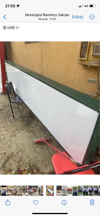 Vand caseta luminoasa cu led
