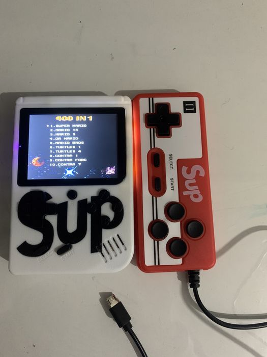Game boy sup с джостиком и коробкой