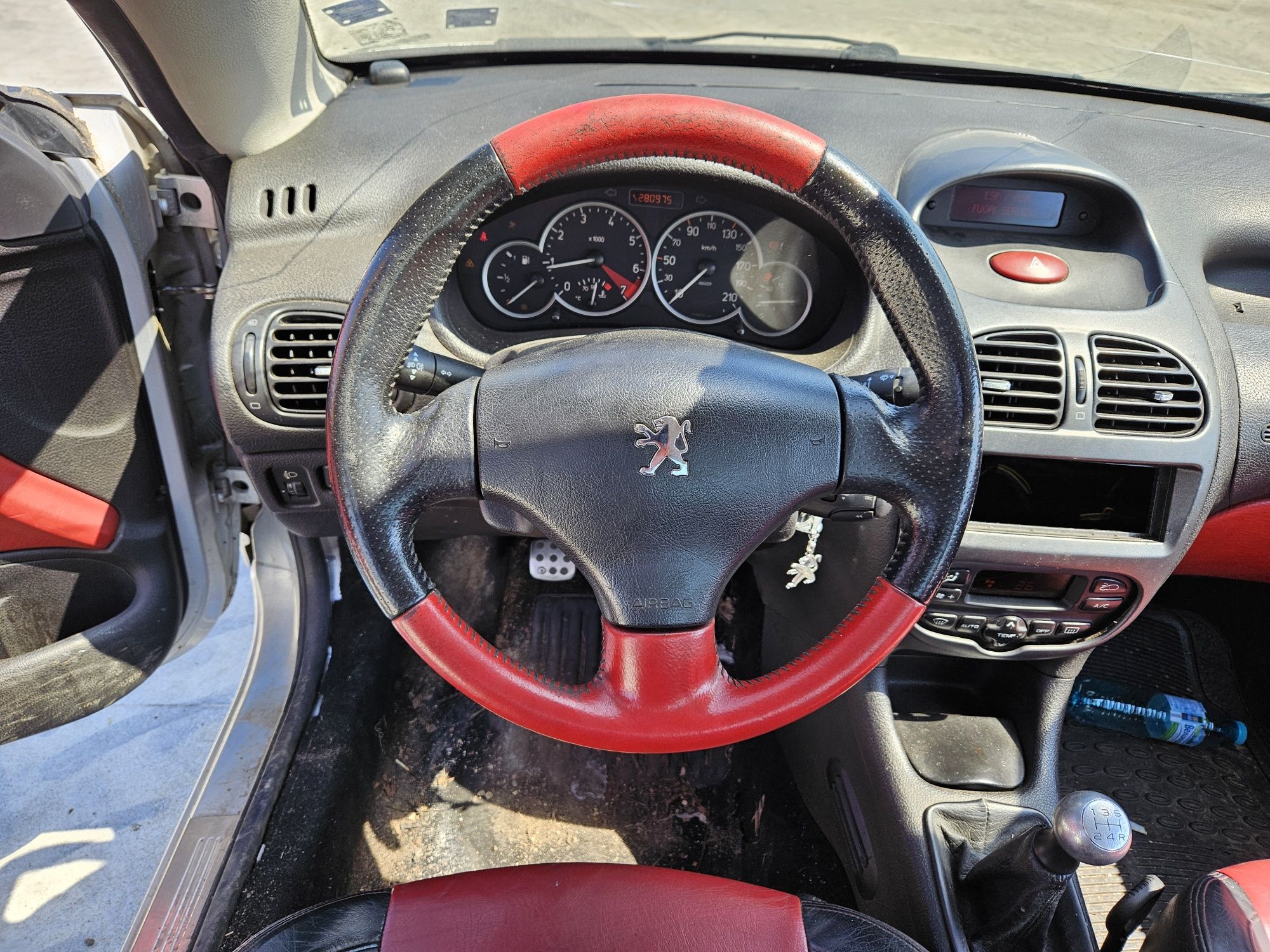 Пежо 206 цц, 1.6i 16V, кабриолет, НА ЧАСТИ