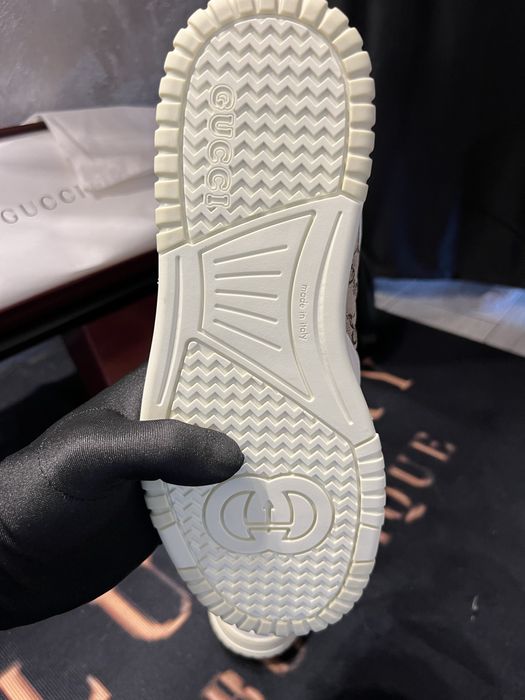 Adidasi Gucci din piele FULL BOX - Reducere !