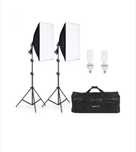Set de lumini pentru studio cu 2 softbox