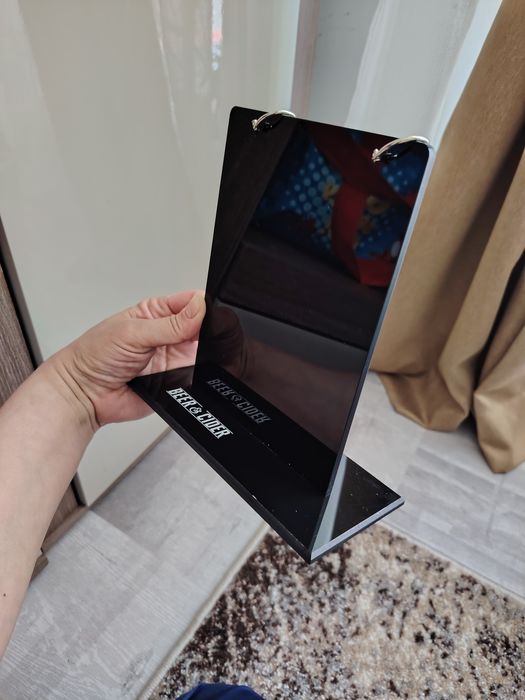 Suport meniuri de plastic pentru beutura