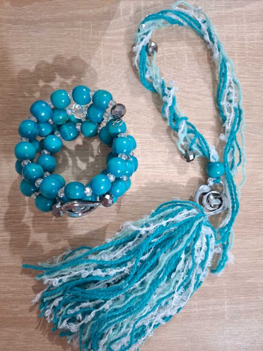 Бохо Компллект гривна и колие