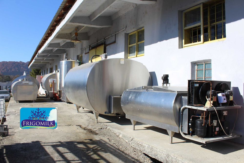 Bazin lapte, tanc racire lapte, tanc MUELLER 12000 L - IN STOC