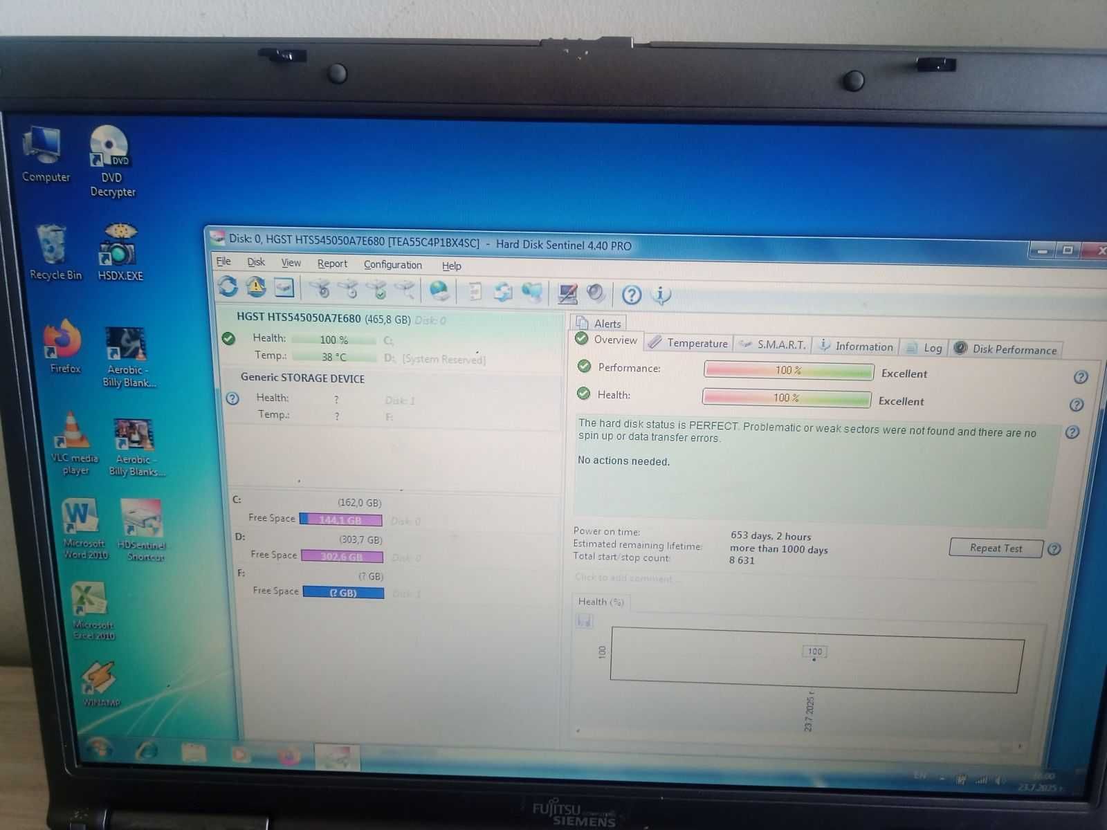 Лаптоп Fujitsu ESPRIMO D9500