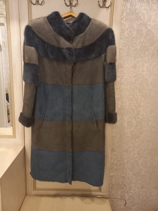 Продаётся комбинированная дублёнка