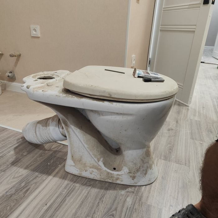 Унитаз ремонтка рабочий состояние