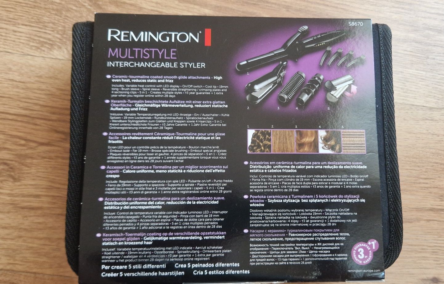 Ondulator de par Remington Multistyler
