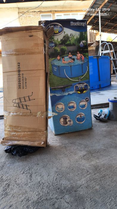 BESTWAY Бассейн 3.66 ширина 1.00 выс