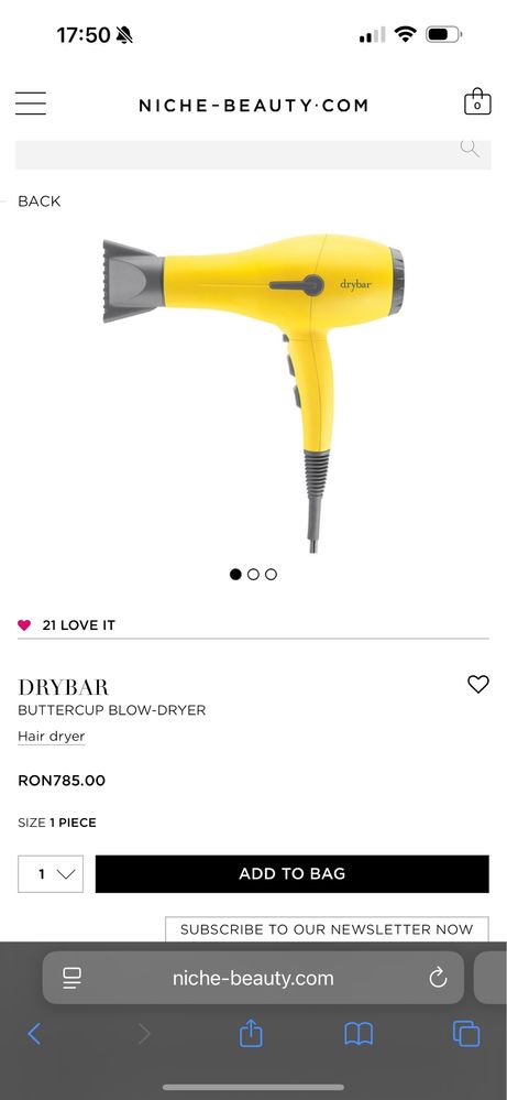 Uscator Drybar Buttercup
