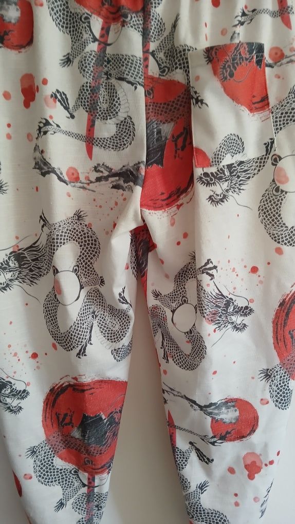 Уникален дизайнерски панталон. XL-XXL