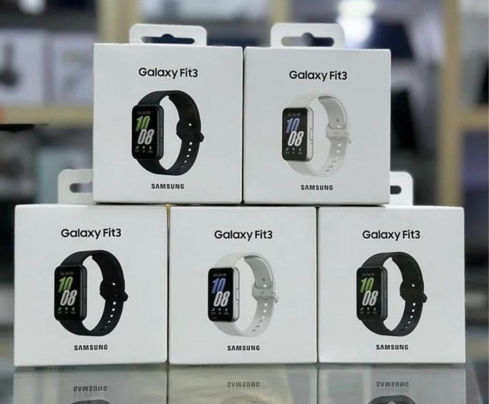 Смарт-часы Samsung Galaxy Fit3 1.6 AMOLED, корпус графит