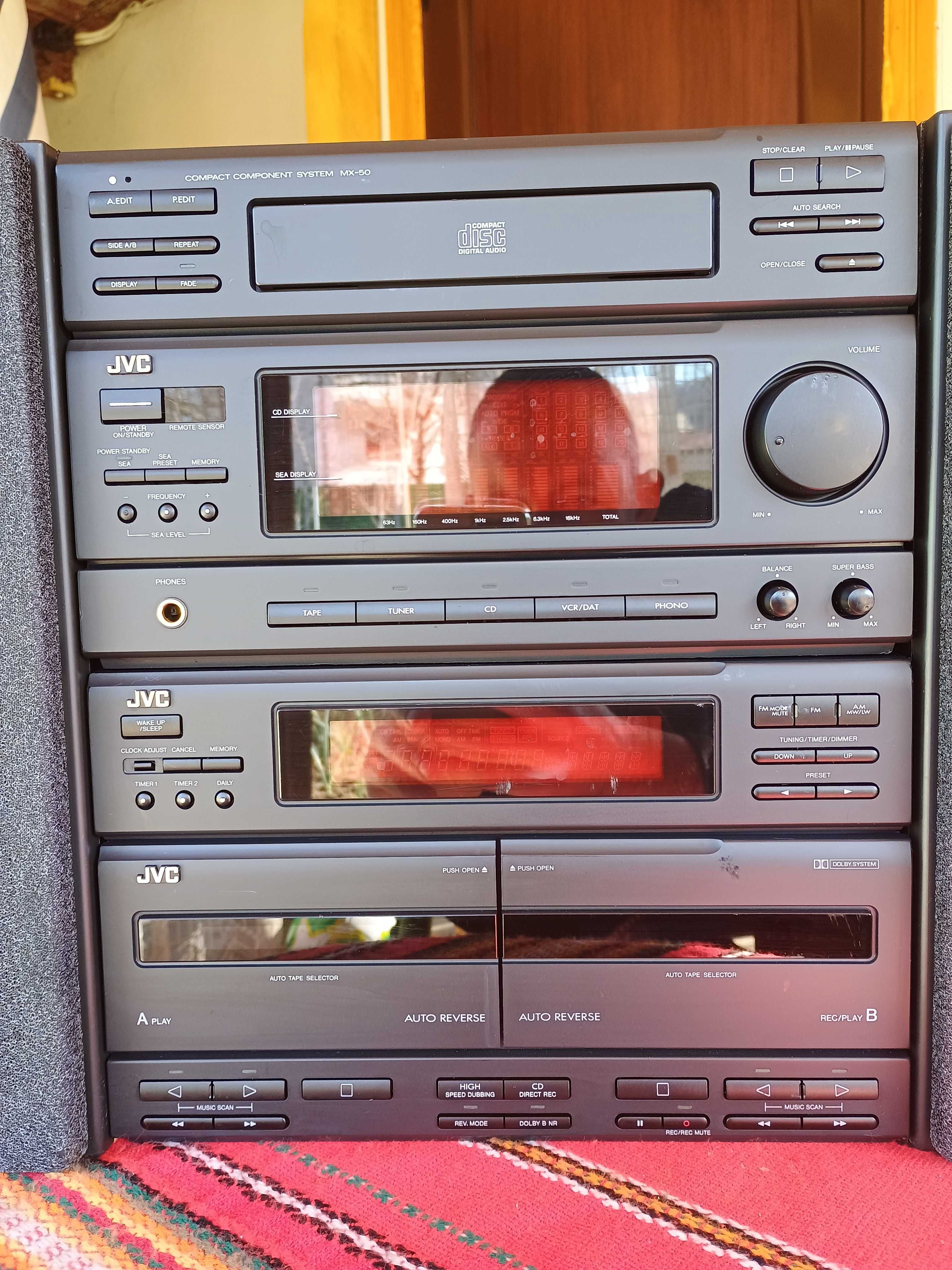 Многокомпонентна hi-fi JVC ca-mx50bk