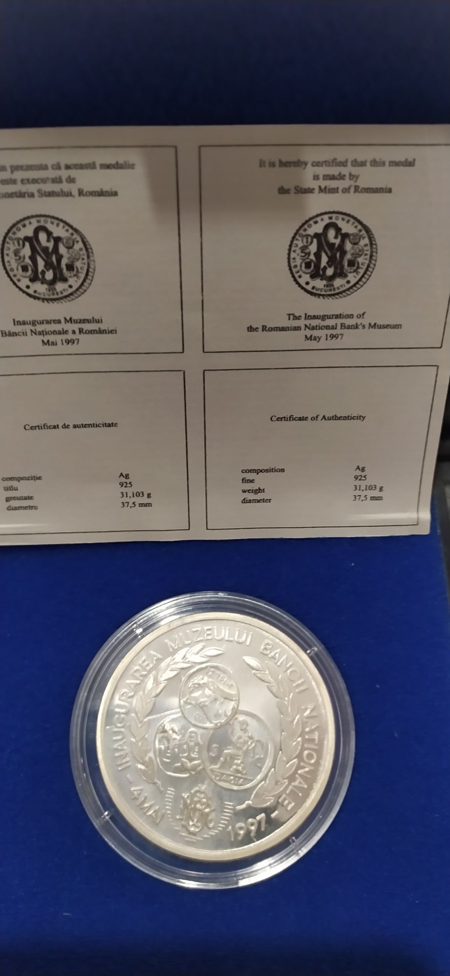 Monede de argint emise de B N R