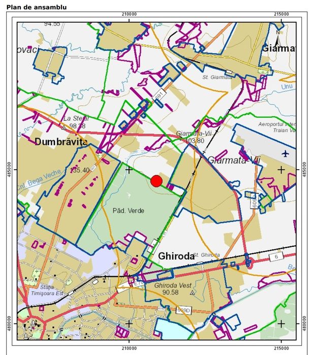 600mp intravilan la liziera Padurea Verde, Dumbravita