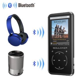 MP3 музикален плейър сBluetooth FM радио, гласов запис, електронна кни