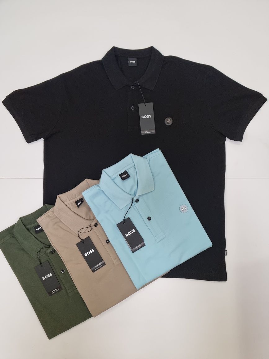 Мъжки поло тениски Батал Boss 4XL/5XL/6XL
