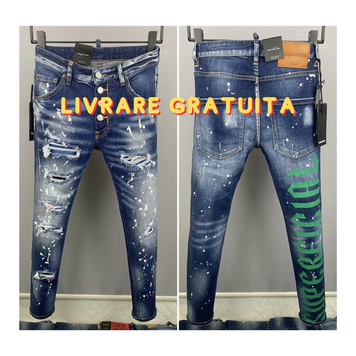 Blugi Dsquared 2 MODEL EXCLUSIV 2023 TOP Premium