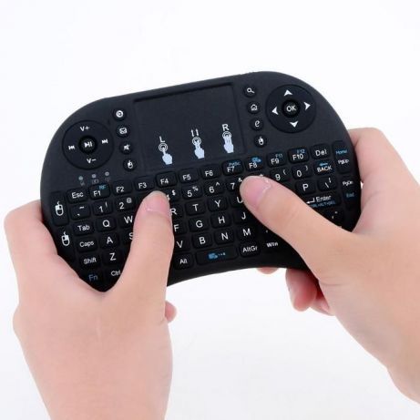 Безжична мини клавиатура, мишка, тъчпад (Mini Wireless Keyboard) TV Bo