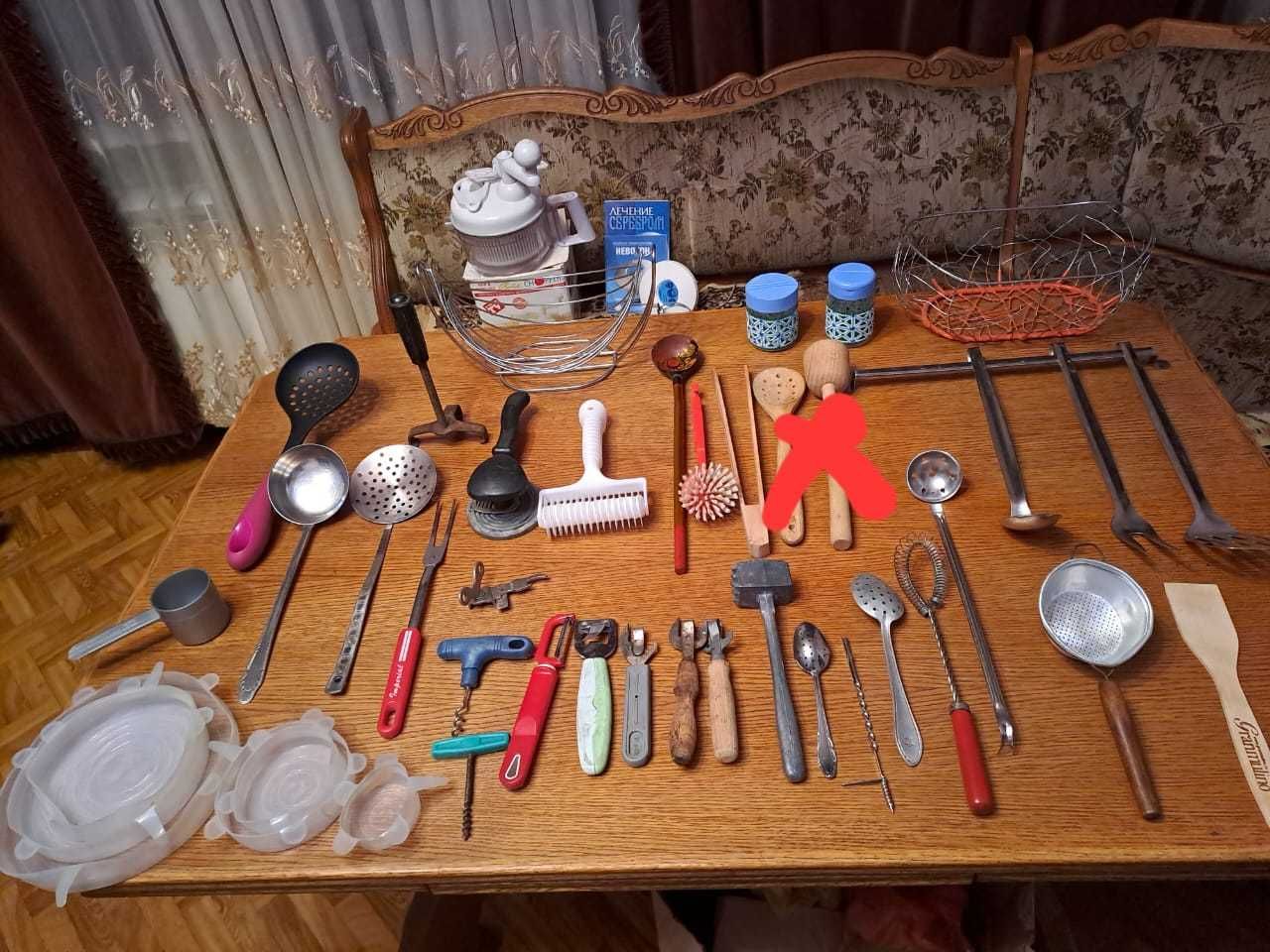Посуда  СССР : скороварка, гусятница ,кастрюли, бидоны