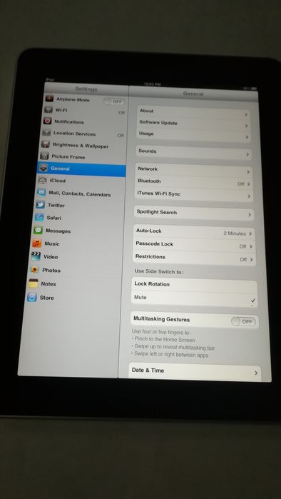 Tableta Apple ipad gen 1. Impecabila