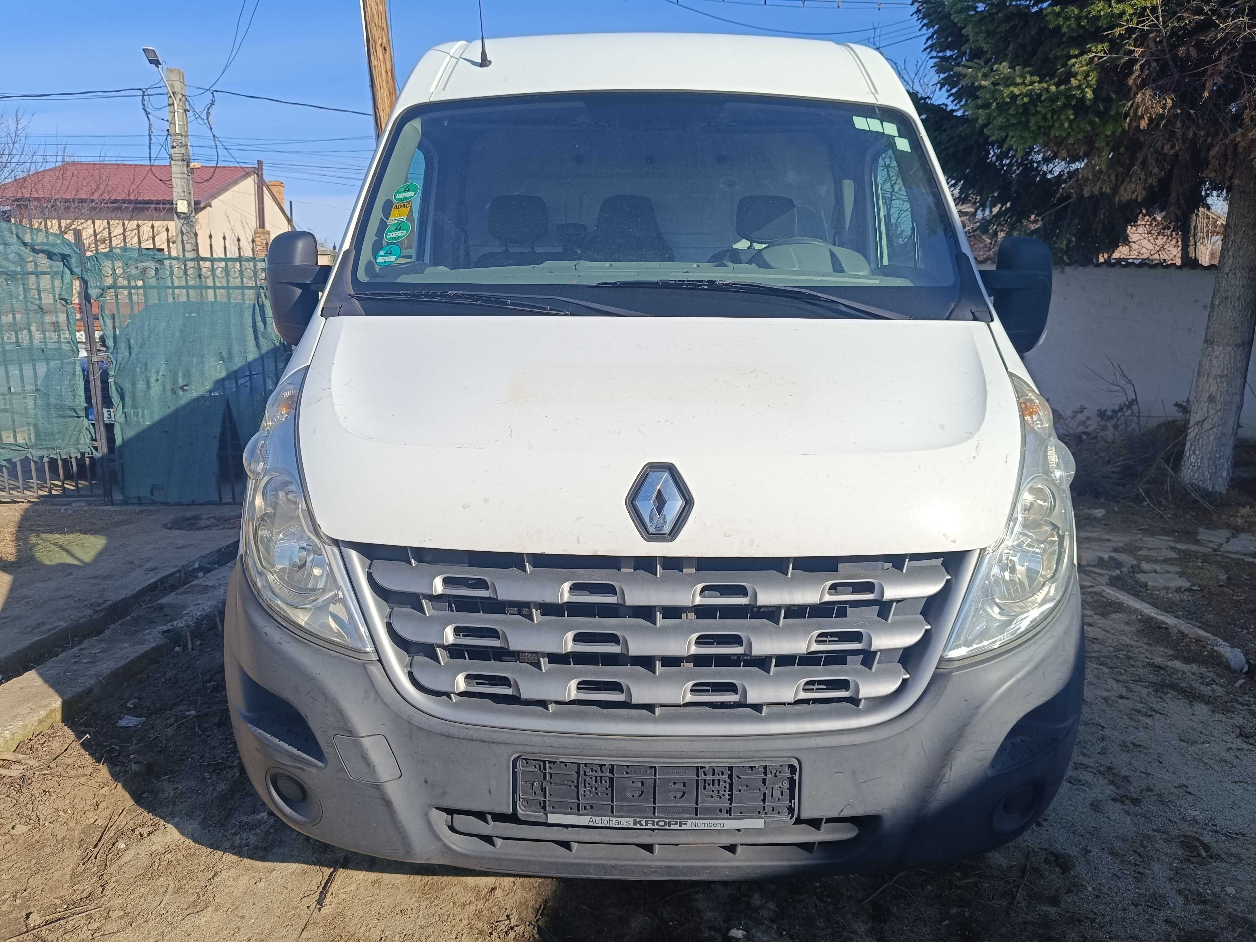 Capota motor bara fata aripi stanga dreapta Renault Master 3 alb