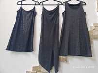Rochie L/XL cu lame, paiete.Fusta paiete si margele